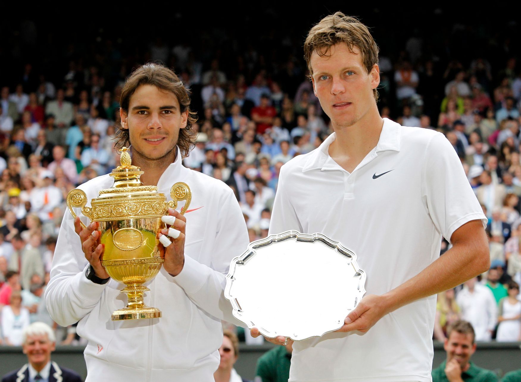 Wimbledon 2010: Rafael Nadal a Tomáš Berdych