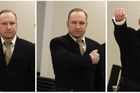 Breivik: Moje útoky byly nejpůsobivější od války