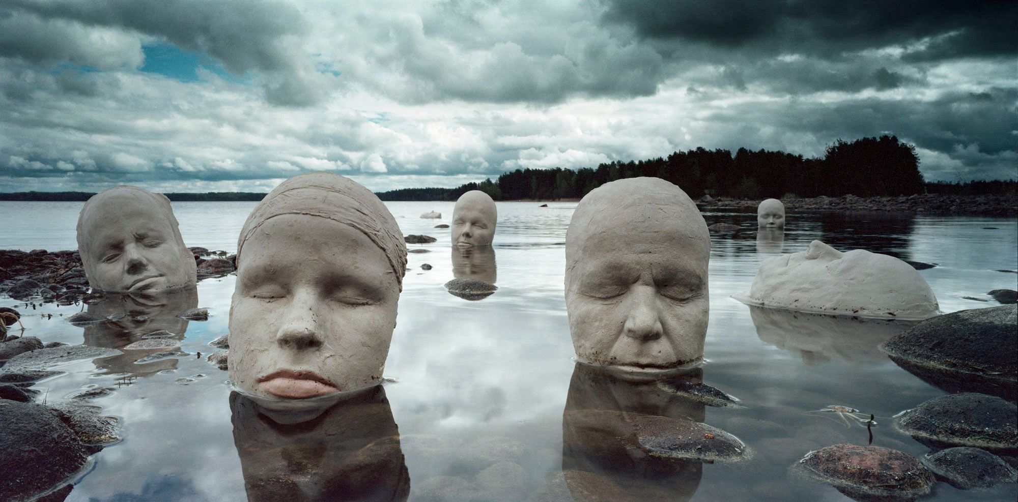 Jan Pohribný: fotografie z výstavy Spi-rituální krajina