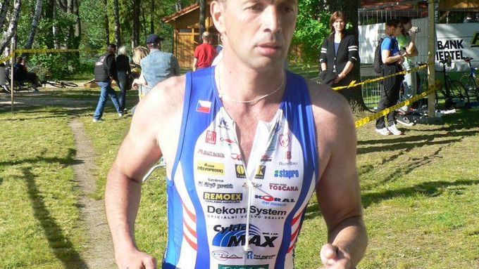 Triatlonista Michal Adamec tepe Český svaz triatlonu na svých stránkách Triatlet.cz.