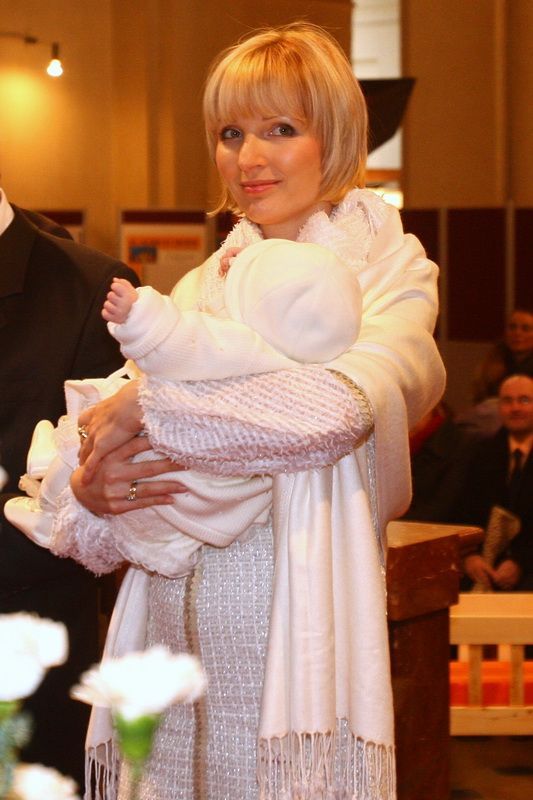 Manželé Paroubkovi pokřtili dceru Margaritu
