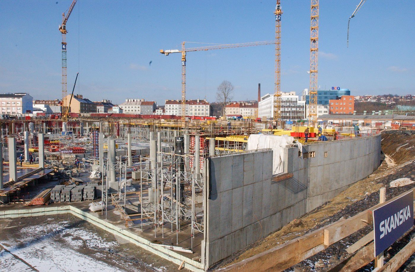 Stavba Sazky arény, Stavba O2 arény, Sazka aréna, O2 aréna, Praha, Domácí, MS v hokeji 2024