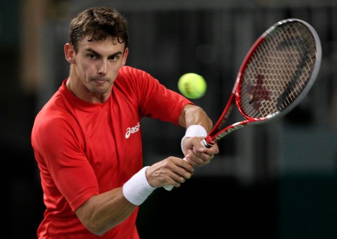 Davis Cup, Švýcarsko - Česko: Henri Laaksonen