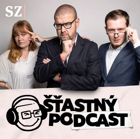 Jindřich Šídlo, Konstantin Sulimenko a Tereza Povolná, Šťastný podcast