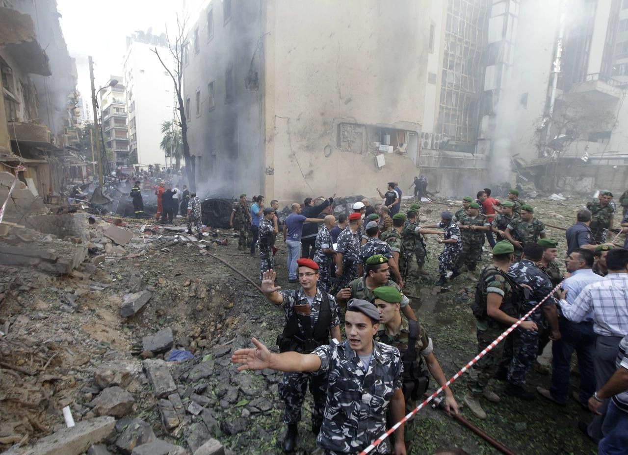 Foto: Exploze v Bejrútu