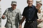 Bush na skok v Iráku: Nynější míru bezpečí udržíme