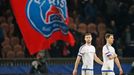 Chelsea's Branislav Ivanovic and Gary Cahill look dejected after the game