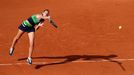 Karolína Plíšková v osmifinále French Open 2017 proti Veronice Cepedeové