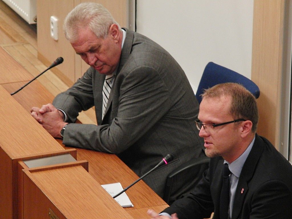 Miloš Zeman - Martin Netolický - Pardubický kraj