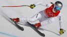 Ester Ledecká v super-G na ZOH 2022 v Pekingu