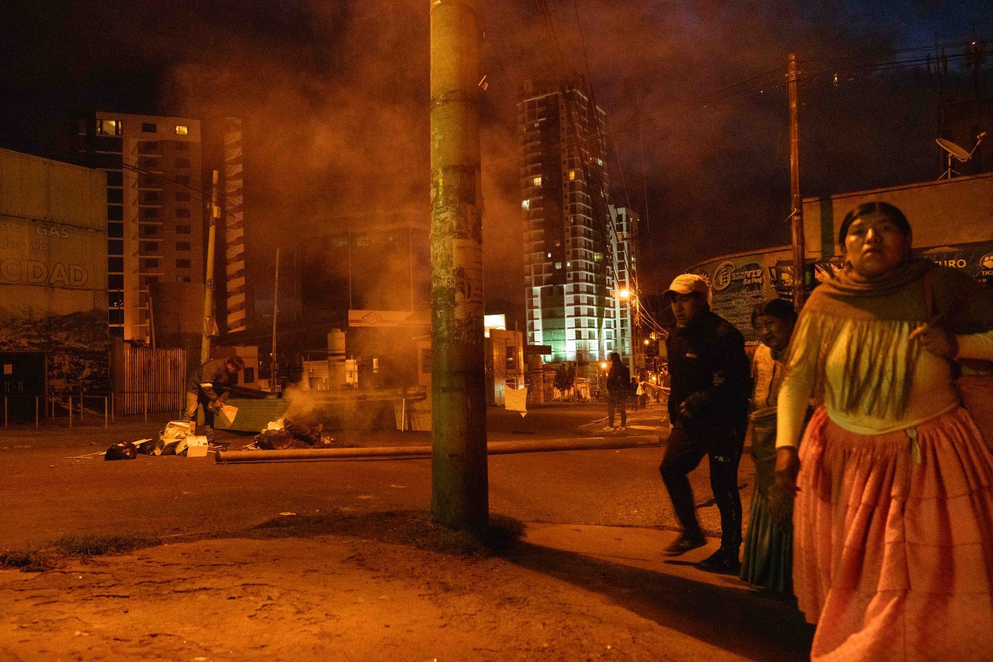 La Paz, Bolívie po rezignaci Evo Moralese