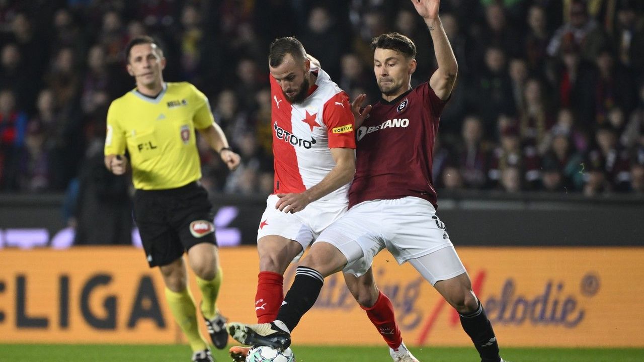 Sparta - Slavia 0:0. Domácí dohrávali bez Preciada, derby bez šancí skončilo remízou