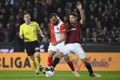 Sparta - Slavia 0:0. Domácí dohrávali bez Preciada, derby bez šancí skončilo remízou