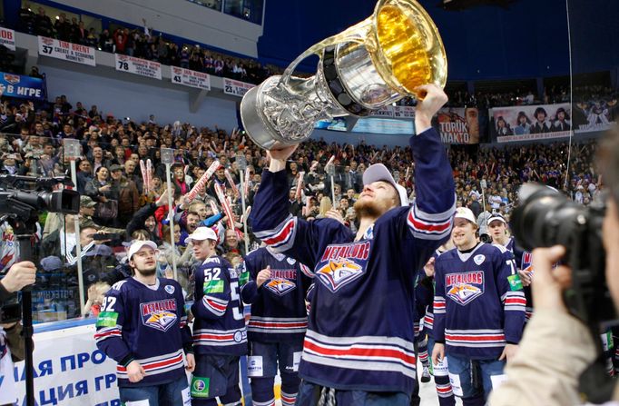 7. finále KHL, Magnitogorsk-Lev: Magnitogorsk s Gagarinovým pohárem