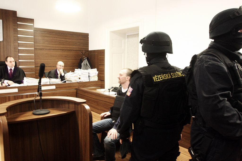 Tomáš Pitr před soudem