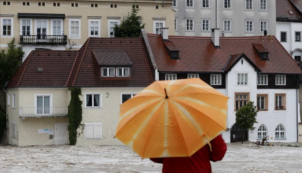 Rakousko záplavy