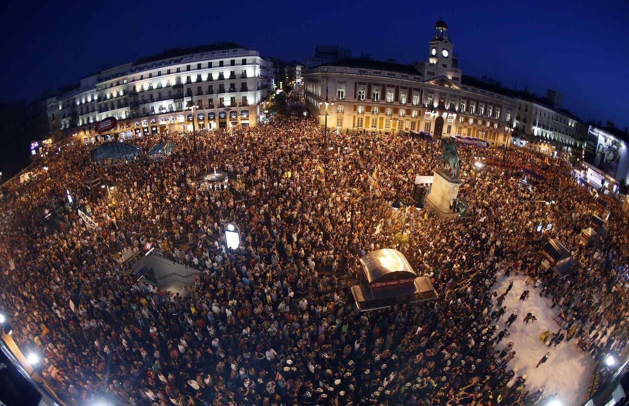 Španělsko: protesty proti úsporným opatřením