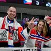 Čeští fanoušci na zápase Česko - Slovinsko na MS 2023