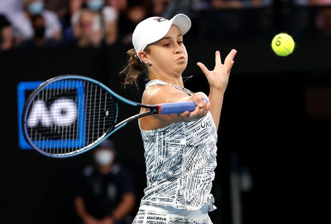 Ashleigh Bartyová ve finále Australian Open 2022