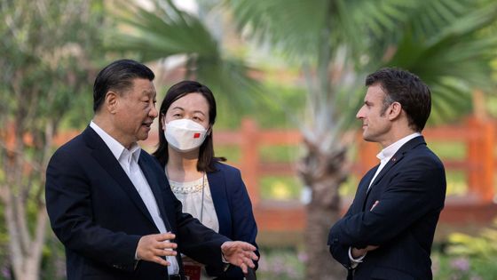 Si Ťin-pching, Macron, Čína, Francie