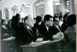 18. říjen 1968 a Národní shromáždění právě schválilo smlouvu o dočasném pobytu sovětských vojsk na Československém území. Deset poslanců se zdrželo a jen čtyři byli proti - Božena Fuková, Gertruda Sekaninová-Čakrtová, František Vodsloň a František Kriegel.