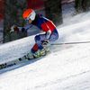 Vanessa Mae trénuje na obří slalom na olympiádě v Soči