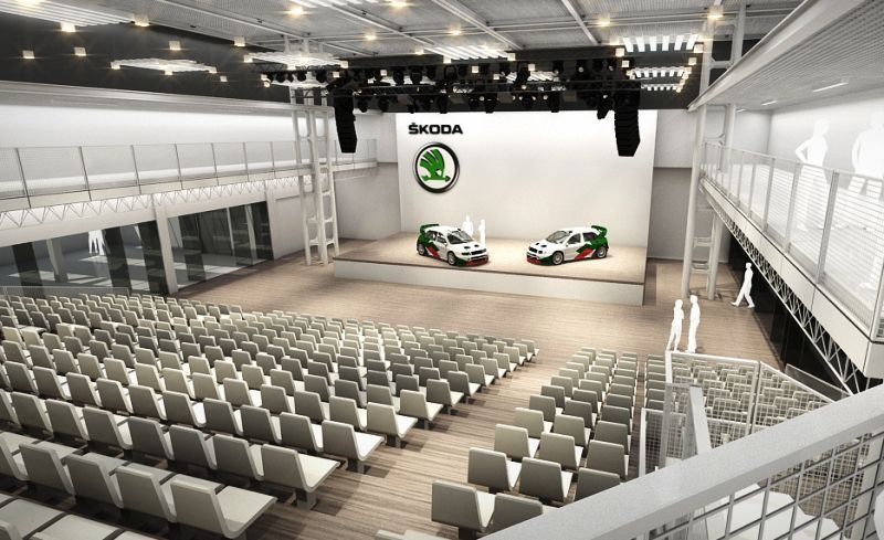 Škoda-Auto muzeum - vizualizace