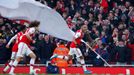 Soccer Football - Premier League - Arsenal v Chelsea - Emirates Stadium, London, Britain - December 29, 2019 Arsenal's Pierre-Emerick Aubameyang celebrates scoring their