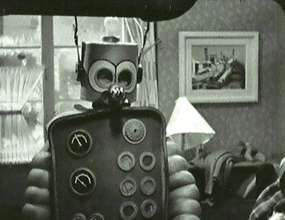 Robot Emil spatřil světlo světa na počátku 60. let.