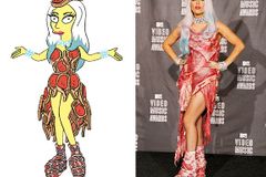 Lady Gaga předvede masový kostýmek v Simpsonech
