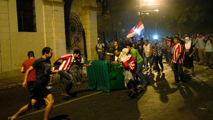 Paraguayské protesty.