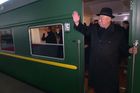 Kim Čong-un je znovu na návštěvě Číny, hranice překročil v obrněném vlaku