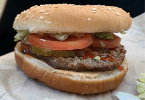 Burger King Whooper - realita