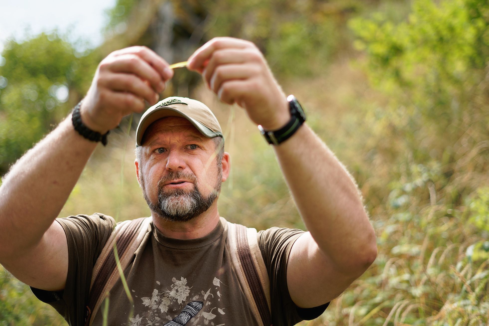 Bushcrafting, zálesáctví, pobyt v přírodě, les, bushcraft, Tomáš Krákora, kurz přežití