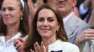 Princezna Kate na finále Wimbledonu 2025