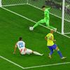 Dominik Livakovič likviduje šanci Brazilců ve čtvrtfinále MS 2022 Chorvatsko - Brazílie