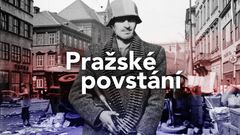 koláž - Pražské povstání