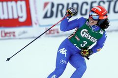 Brignoneová v obřím slalomu zdolala Rebensburgovou i Shiffrinovou díky skvělému druhému kolu