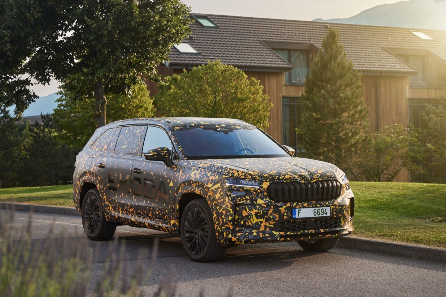 Škoda Kodiaq 2. generace maskování
