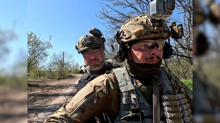 Pot, krev a dřina. Šokovalo mě, jak dlouho jsou Ukrajinci v zákopech, líčí Židek; Zdroj foto: Petr Židek