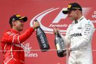 Bottas za sebou udržel Vettela, v Rakousku oslavil druhý triumf kariéry