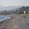 Abcházie - pláž