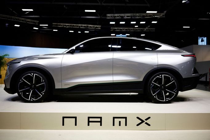 A NamX HUV is presented at the 2022 Paris Auto Show in Paris, France October 17, 2022. REUTERS/Stephane Mahe