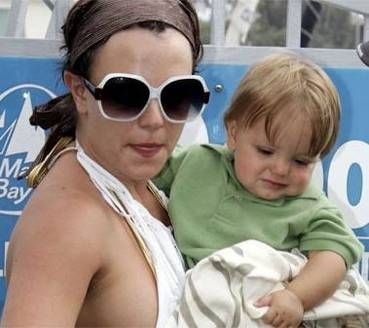 Britney Spears se svým synem