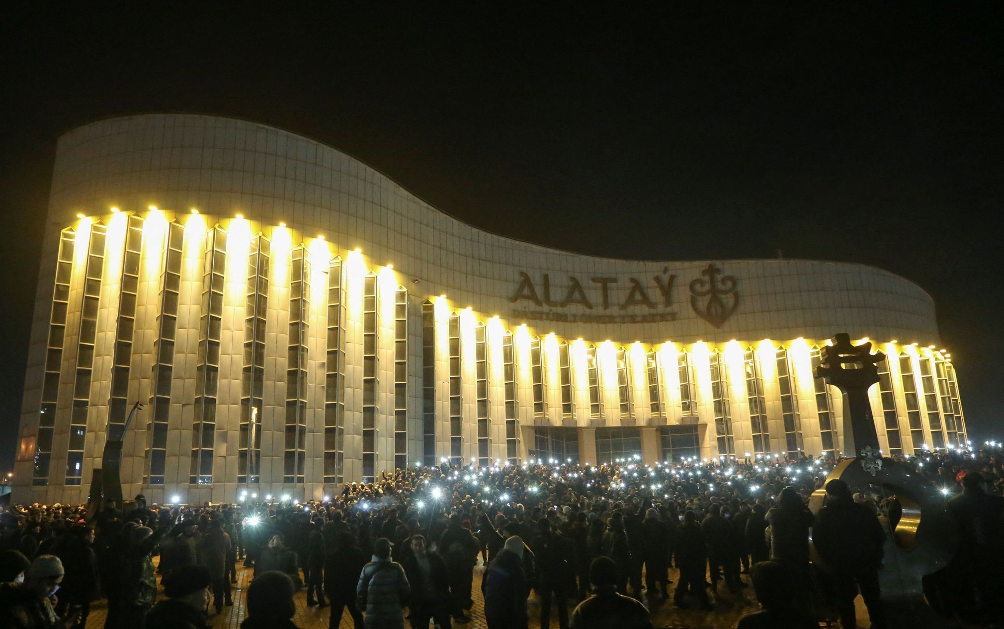 Protesty v Kazachstánu
