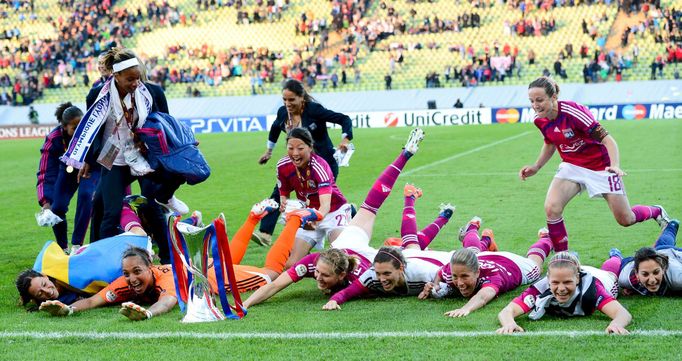 Finále fotbalové Ligy mistryň Lyon vs. Frankfurt