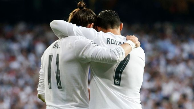 Gareth Bale a Cristiano Ronaldo se proti Eibaru nepředstaví