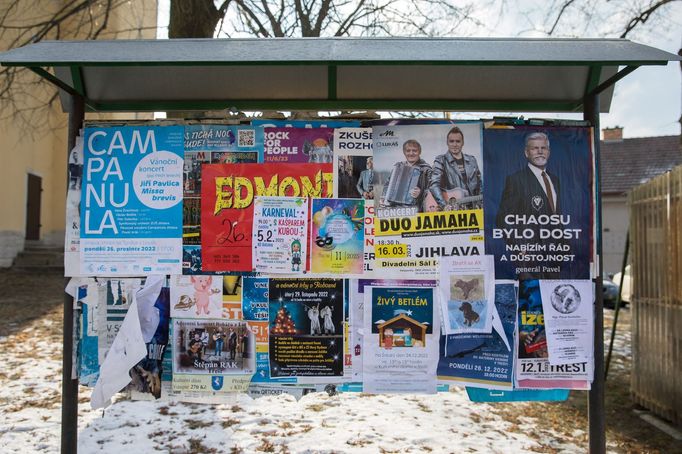 Dolní Cerekev na Vysočině u lokality Hrádek, zvažované pro výstavbu hlubinného jaderného úložiště.