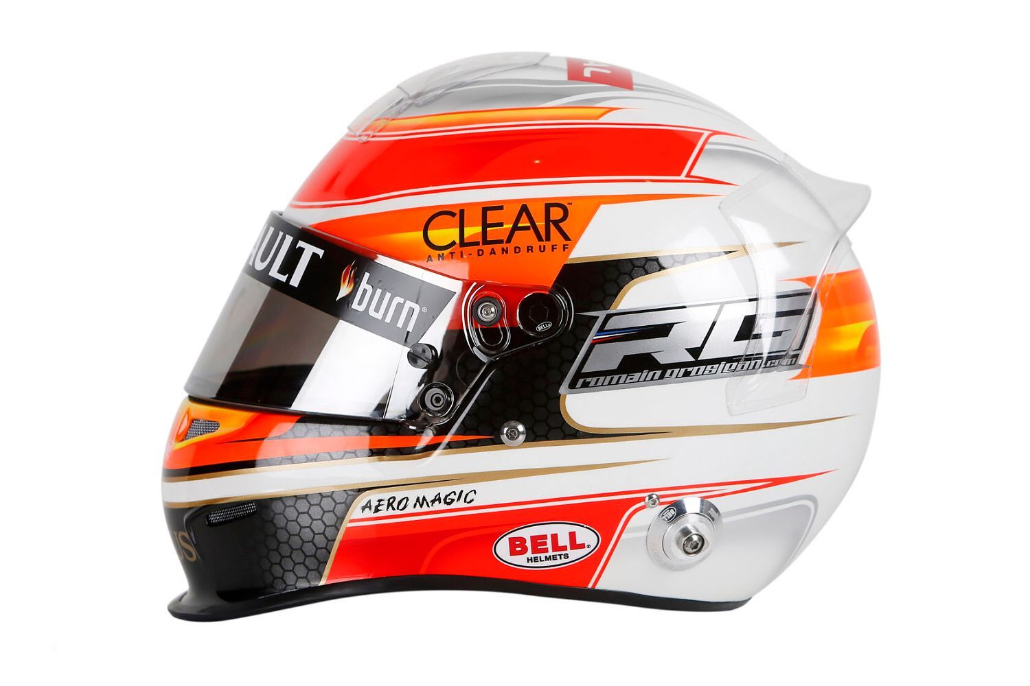 Formule 1, helma: Romain Grosjean