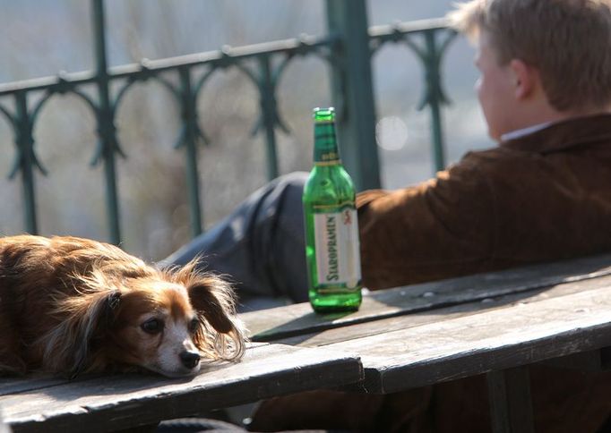 Pohovět si venku na zahrádce u piva, to bylo poslední měsíce tabu.